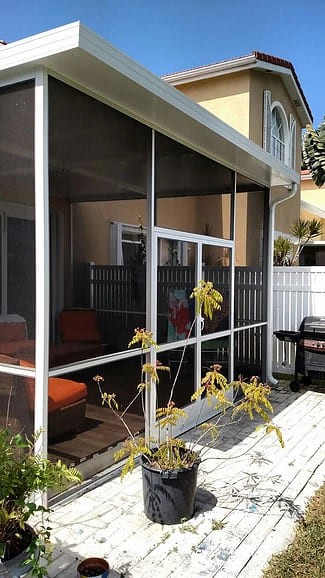 PATIO ENCLOSURE WITH INSULATED ROOF