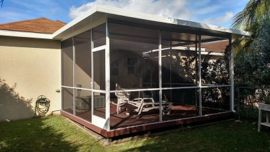 PATIO ENCLOSURE WITH INSULATED ROOF