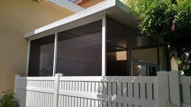 PATIO ENCLOSURE WITH INSULATED ROOF